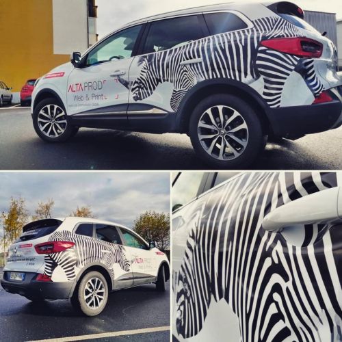 Marquage de véhicules réalisé par Cassiopub, agence à Aurillac (Cantal) et Rognac (Bouches-du-Rhône).